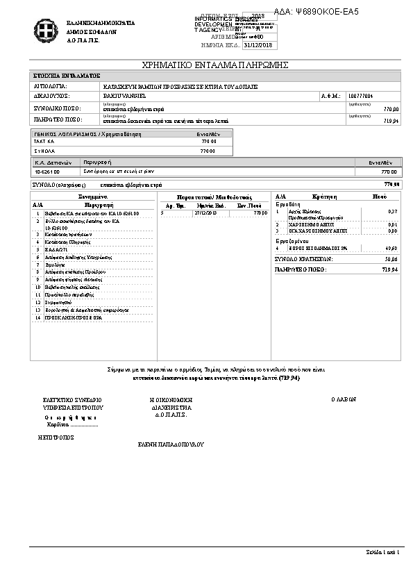 Πληροφορίες και προεπισκόπηση εγγράφου