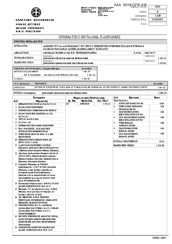 Πληροφορίες και προεπισκόπηση εγγράφου