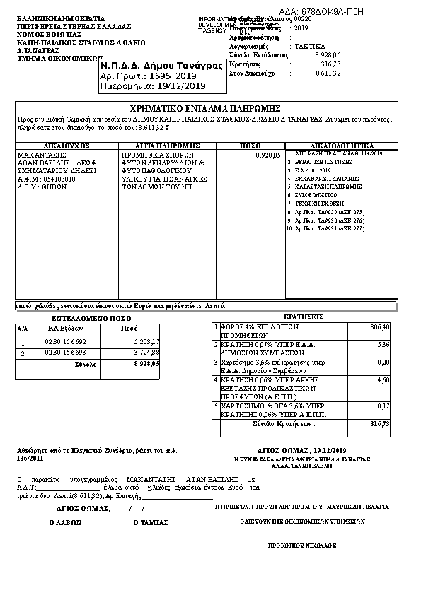 Πληροφορίες και προεπισκόπηση εγγράφου