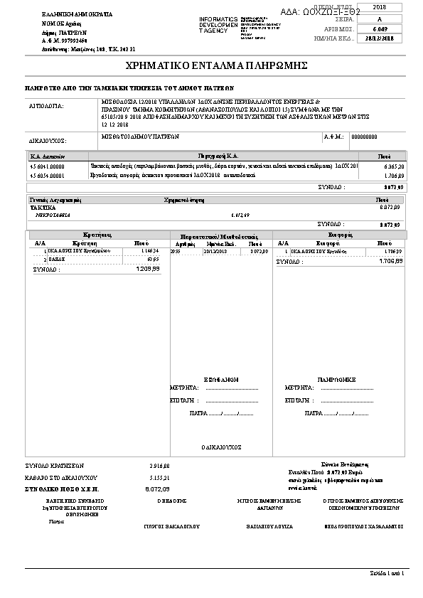 Πληροφορίες και προεπισκόπηση εγγράφου