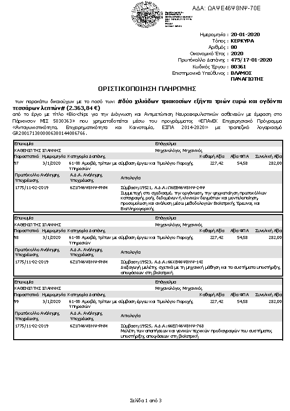 Πληροφορίες και προεπισκόπηση εγγράφου