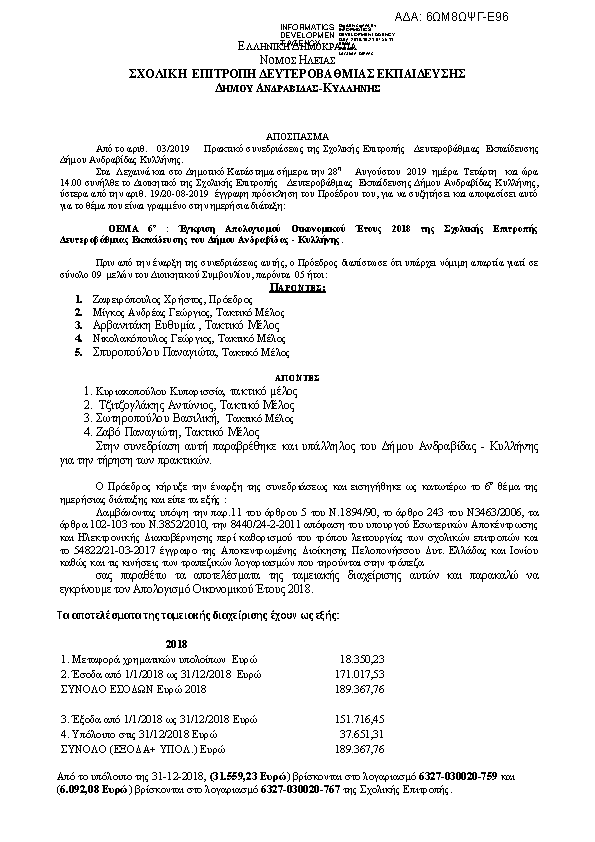 Πληροφορίες και προεπισκόπηση εγγράφου