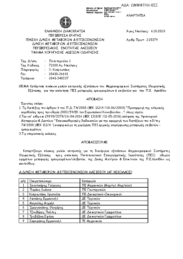 Πληροφορίες και προεπισκόπηση εγγράφου