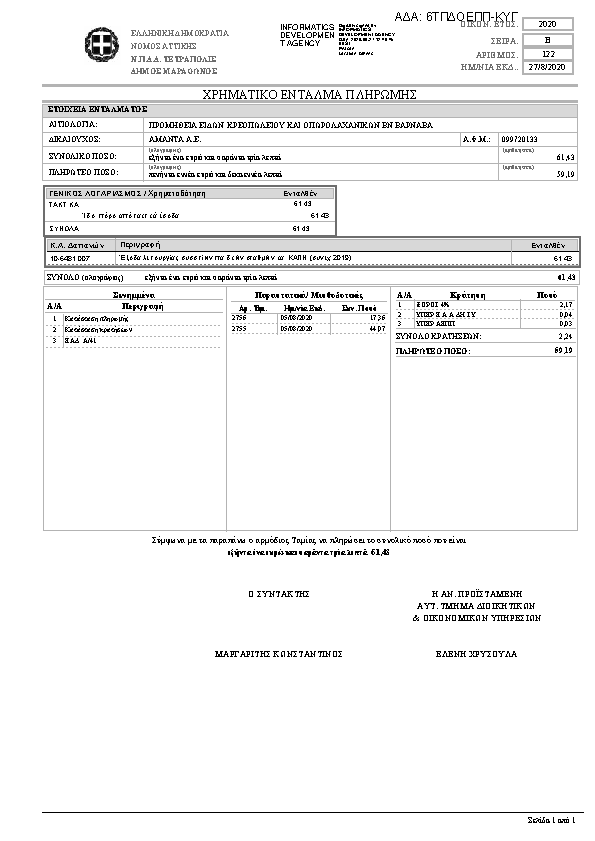 Πληροφορίες και προεπισκόπηση εγγράφου