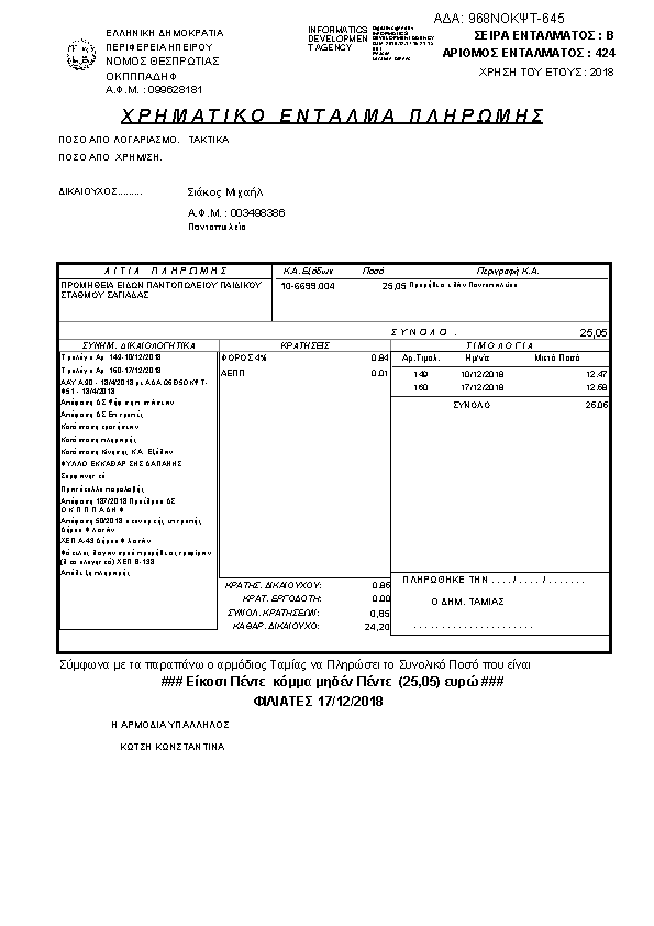 Πληροφορίες και προεπισκόπηση εγγράφου