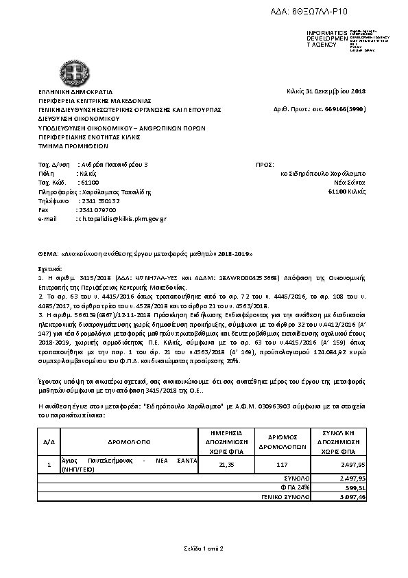 Πληροφορίες και προεπισκόπηση εγγράφου