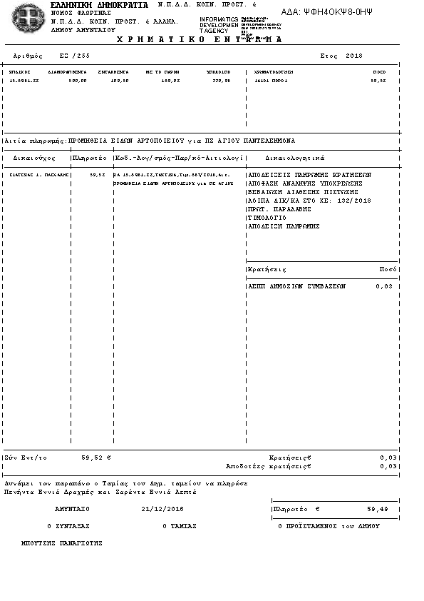 Πληροφορίες και προεπισκόπηση εγγράφου