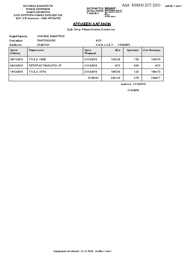 Πληροφορίες και προεπισκόπηση εγγράφου