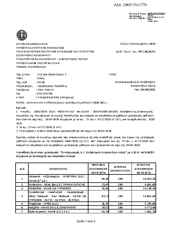 Πληροφορίες και προεπισκόπηση εγγράφου