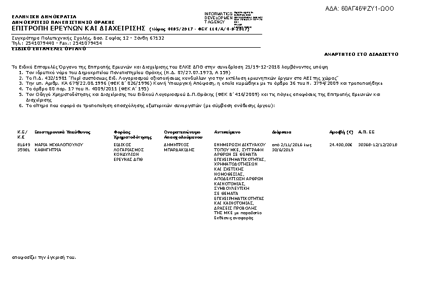 Πληροφορίες και προεπισκόπηση εγγράφου