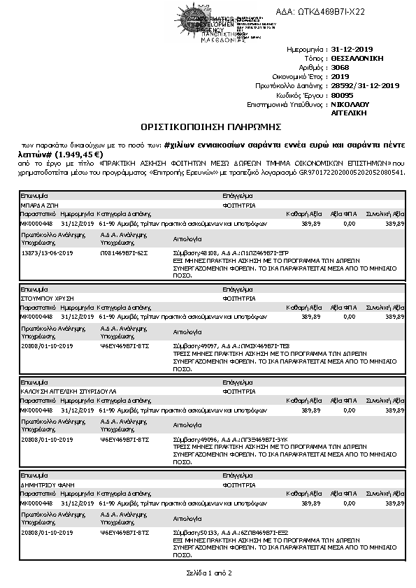 Πληροφορίες και προεπισκόπηση εγγράφου