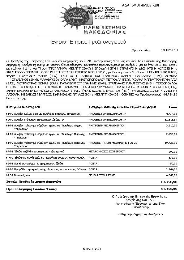 Πληροφορίες και προεπισκόπηση εγγράφου