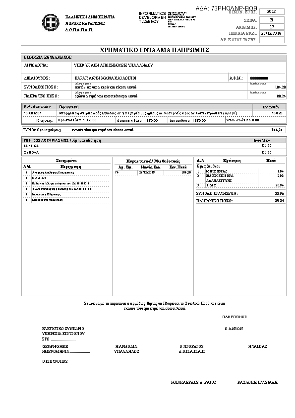 Πληροφορίες και προεπισκόπηση εγγράφου