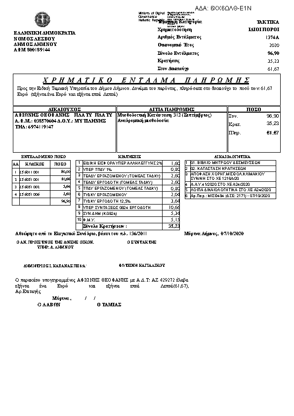 Πληροφορίες και προεπισκόπηση εγγράφου