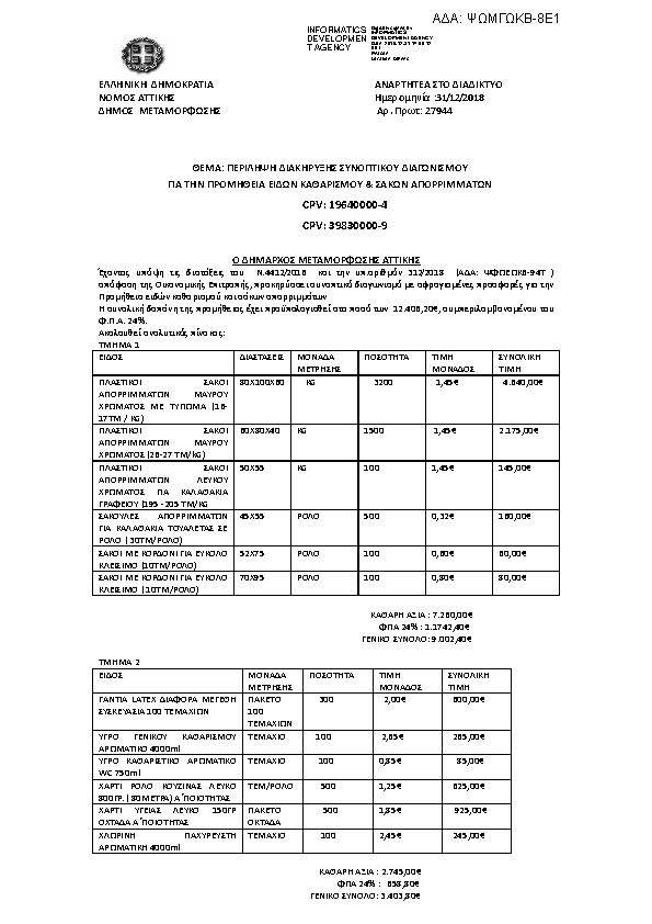 Πληροφορίες και προεπισκόπηση εγγράφου