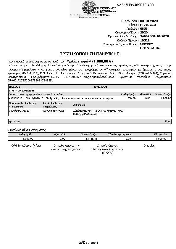 Πληροφορίες και προεπισκόπηση εγγράφου