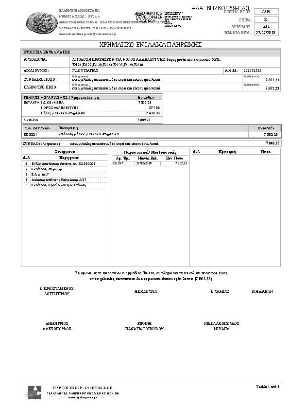 Πληροφορίες και προεπισκόπηση εγγράφου