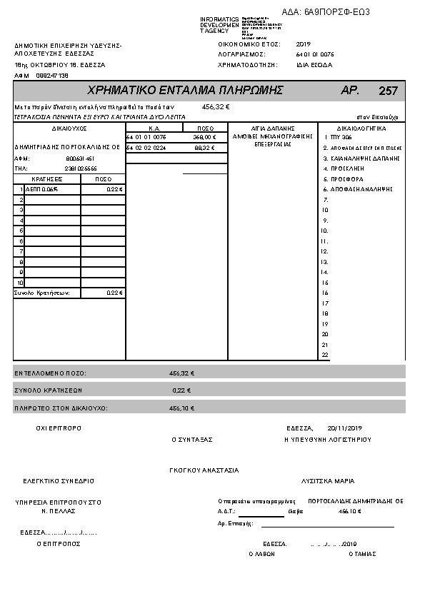 Πληροφορίες και προεπισκόπηση εγγράφου