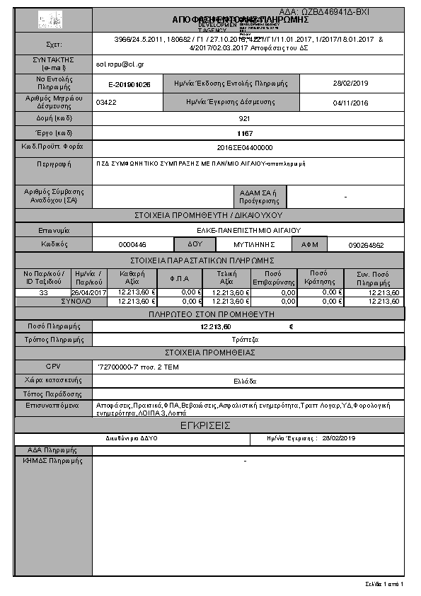 Πληροφορίες και προεπισκόπηση εγγράφου