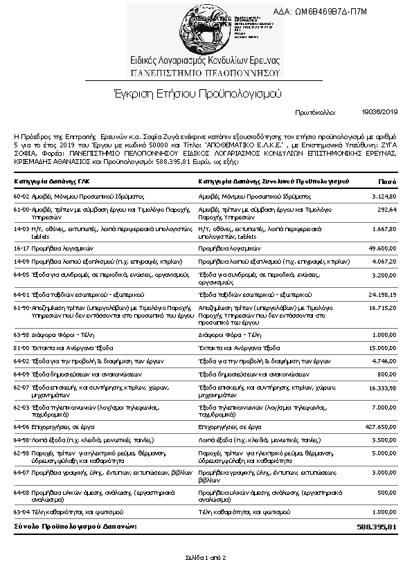 Πληροφορίες και προεπισκόπηση εγγράφου