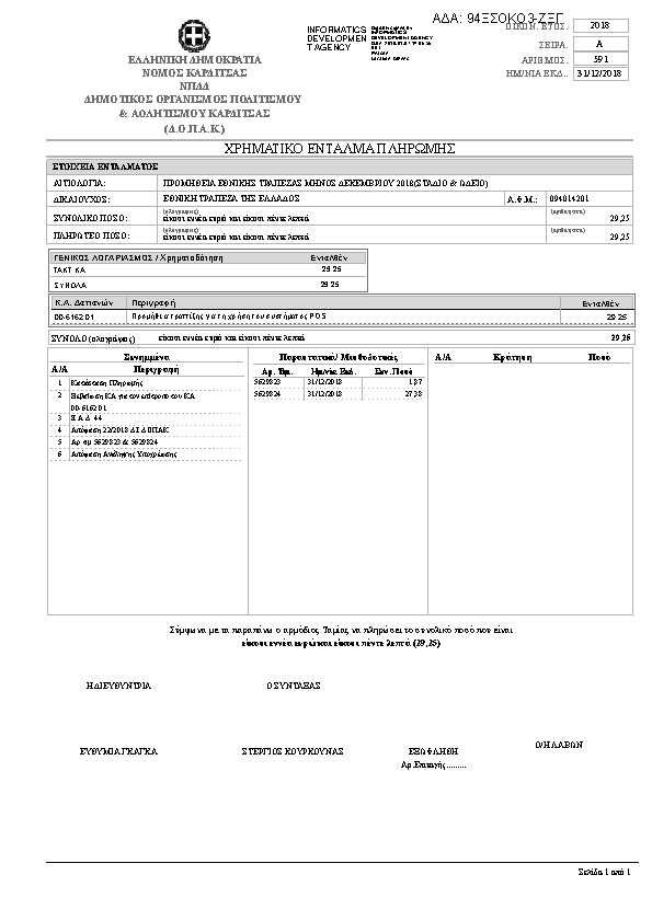 Πληροφορίες και προεπισκόπηση εγγράφου