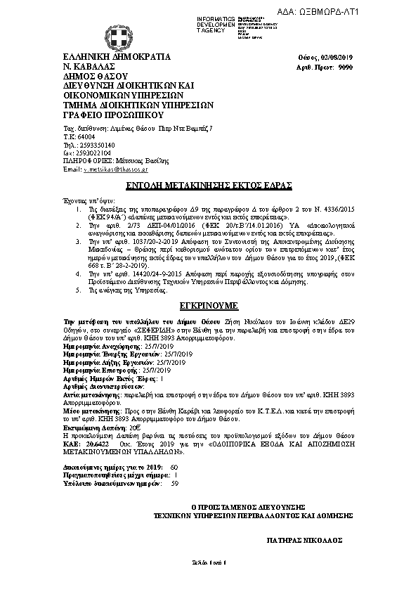 Πληροφορίες και προεπισκόπηση εγγράφου