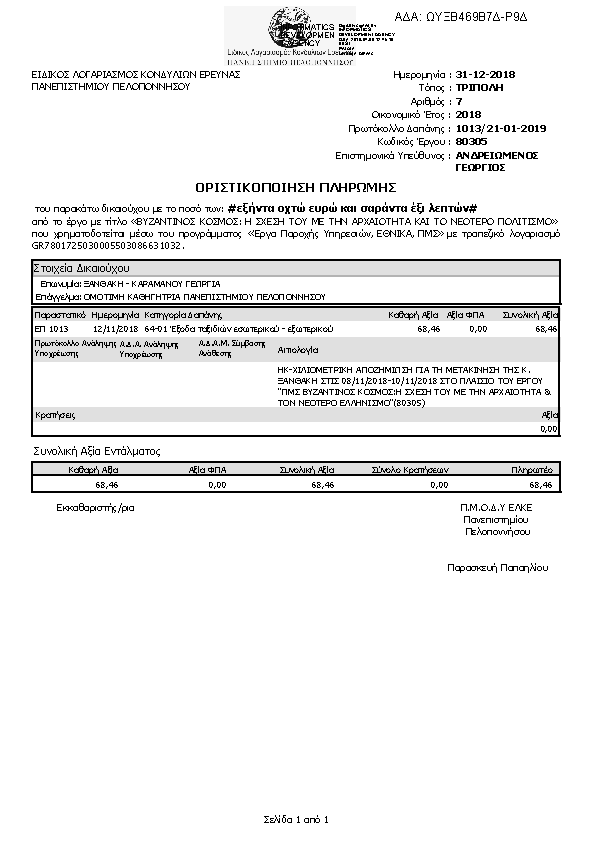 Πληροφορίες και προεπισκόπηση εγγράφου