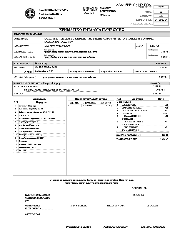 Πληροφορίες και προεπισκόπηση εγγράφου