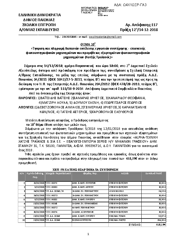 Πληροφορίες και προεπισκόπηση εγγράφου