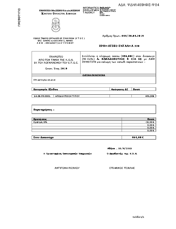 Πληροφορίες και προεπισκόπηση εγγράφου