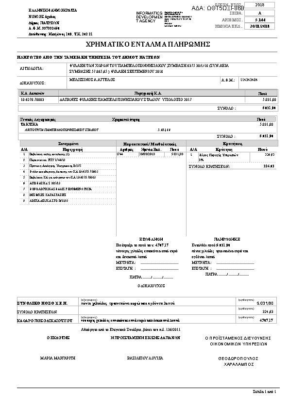 Πληροφορίες και προεπισκόπηση εγγράφου