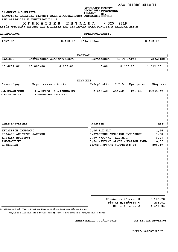 Πληροφορίες και προεπισκόπηση εγγράφου