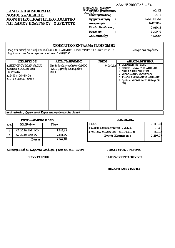 Πληροφορίες και προεπισκόπηση εγγράφου