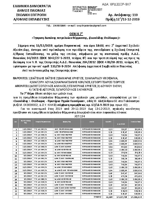 Πληροφορίες και προεπισκόπηση εγγράφου