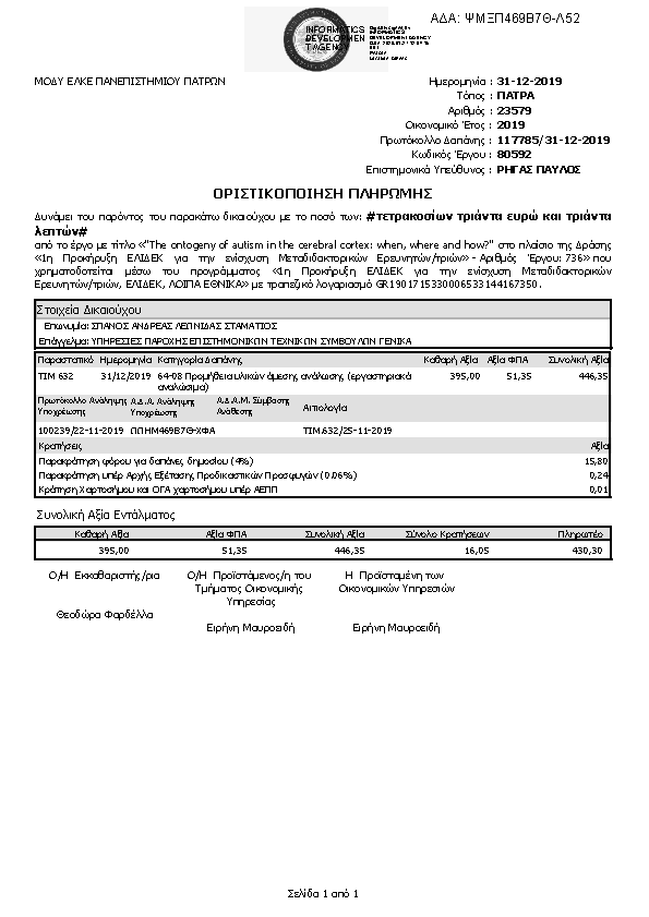 Πληροφορίες και προεπισκόπηση εγγράφου