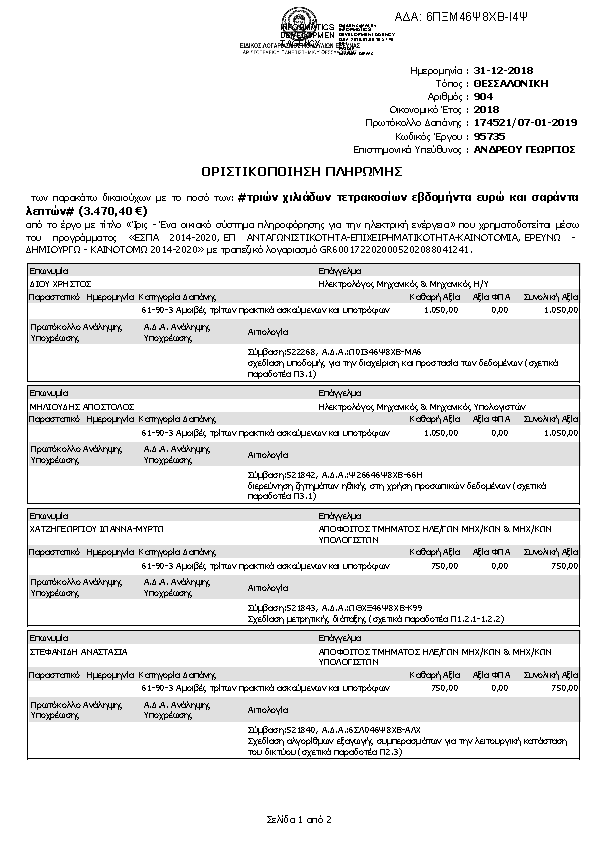 Πληροφορίες και προεπισκόπηση εγγράφου