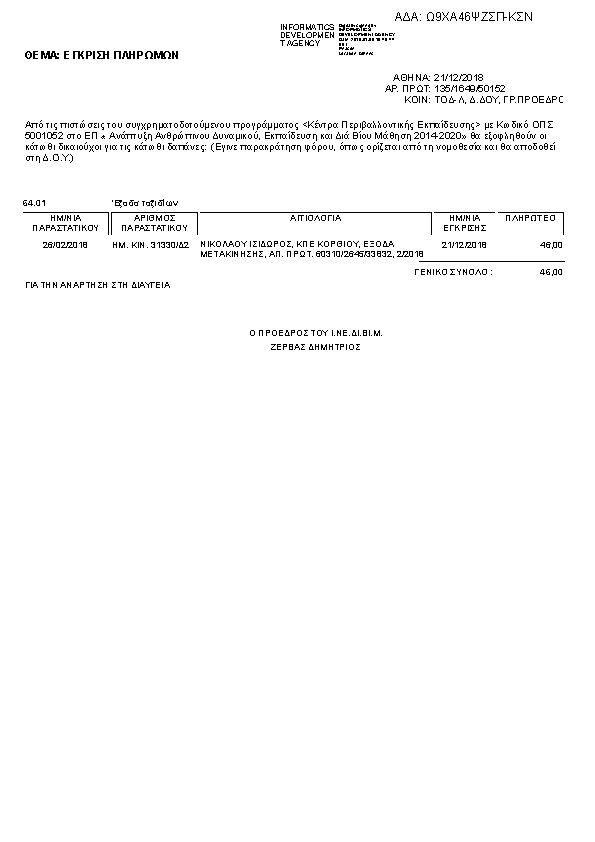 Πληροφορίες και προεπισκόπηση εγγράφου