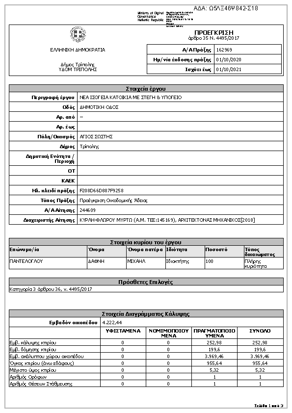 Πληροφορίες και προεπισκόπηση εγγράφου