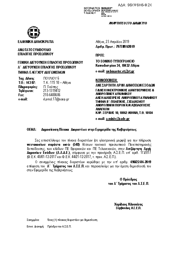 Πληροφορίες και προεπισκόπηση εγγράφου