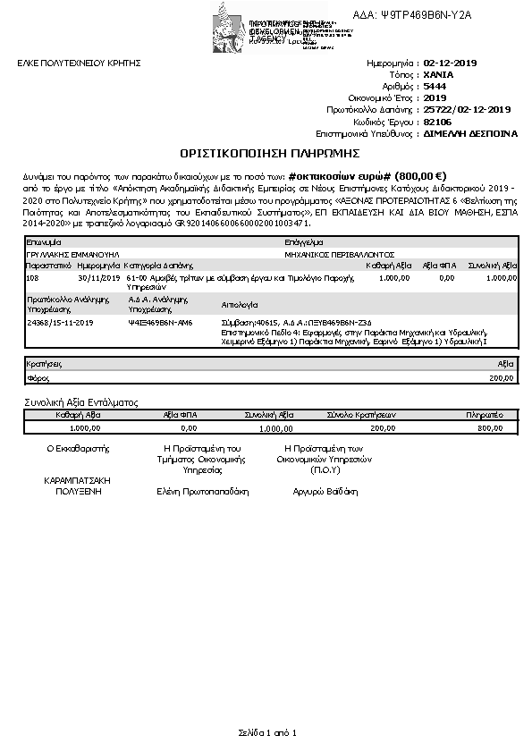 Πληροφορίες και προεπισκόπηση εγγράφου