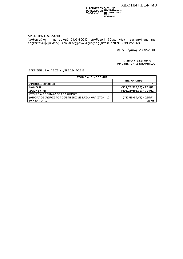 Πληροφορίες και προεπισκόπηση εγγράφου