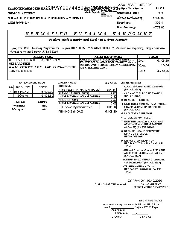 Πληροφορίες και προεπισκόπηση εγγράφου