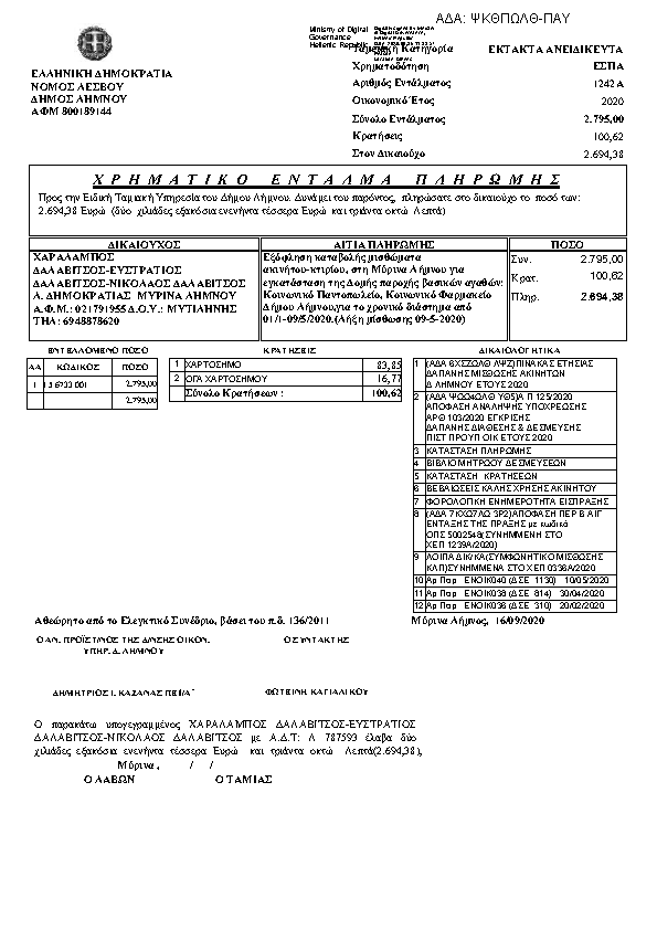 Πληροφορίες και προεπισκόπηση εγγράφου