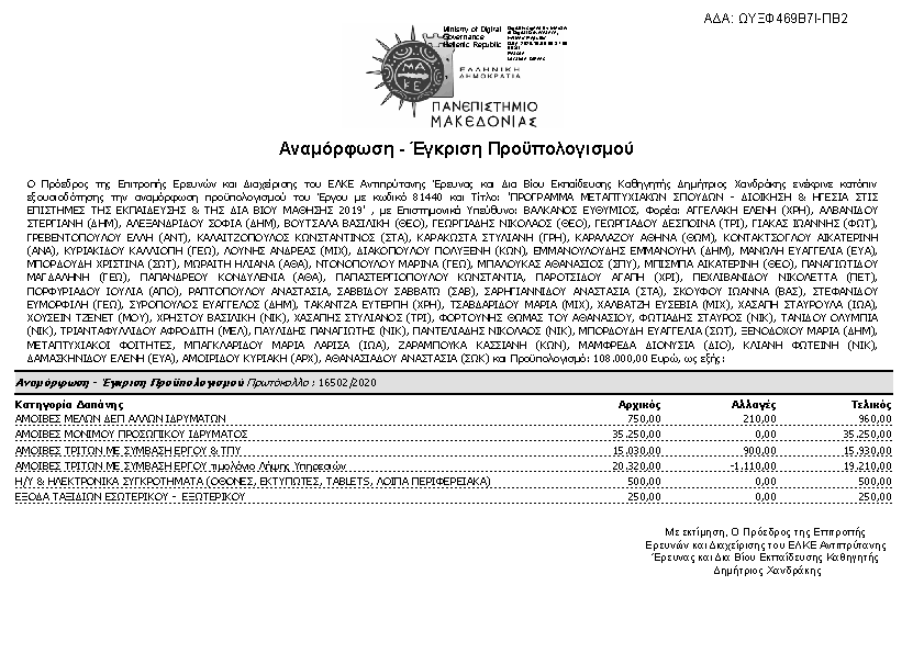 Πληροφορίες και προεπισκόπηση εγγράφου