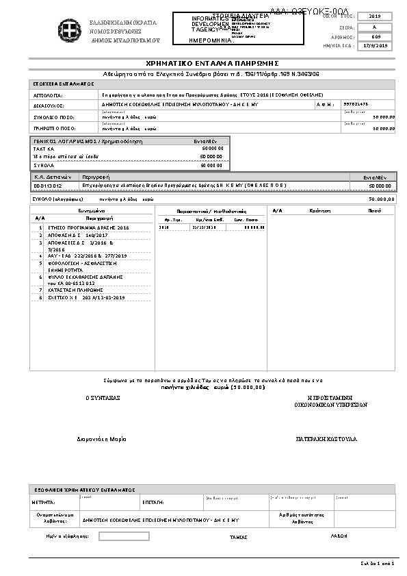 Πληροφορίες και προεπισκόπηση εγγράφου