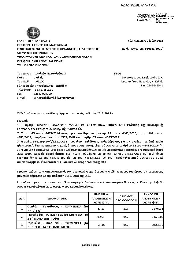 Πληροφορίες και προεπισκόπηση εγγράφου