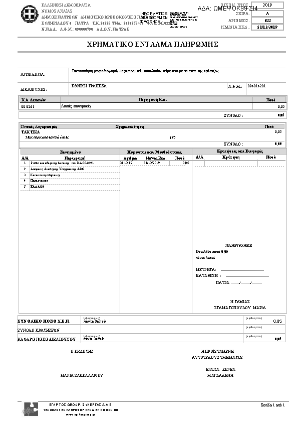 Πληροφορίες και προεπισκόπηση εγγράφου