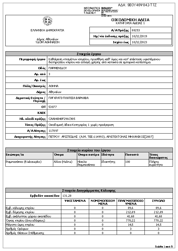 Πληροφορίες και προεπισκόπηση εγγράφου