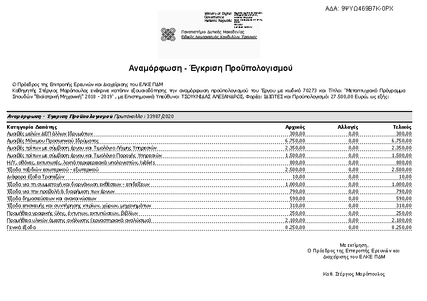 Πληροφορίες και προεπισκόπηση εγγράφου