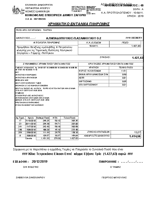 Πληροφορίες και προεπισκόπηση εγγράφου
